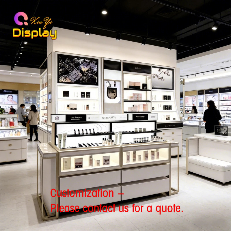 Luxury Skincare & Spa Photos - custom.Luxury Skincare Shop Fixtures Stylish LED