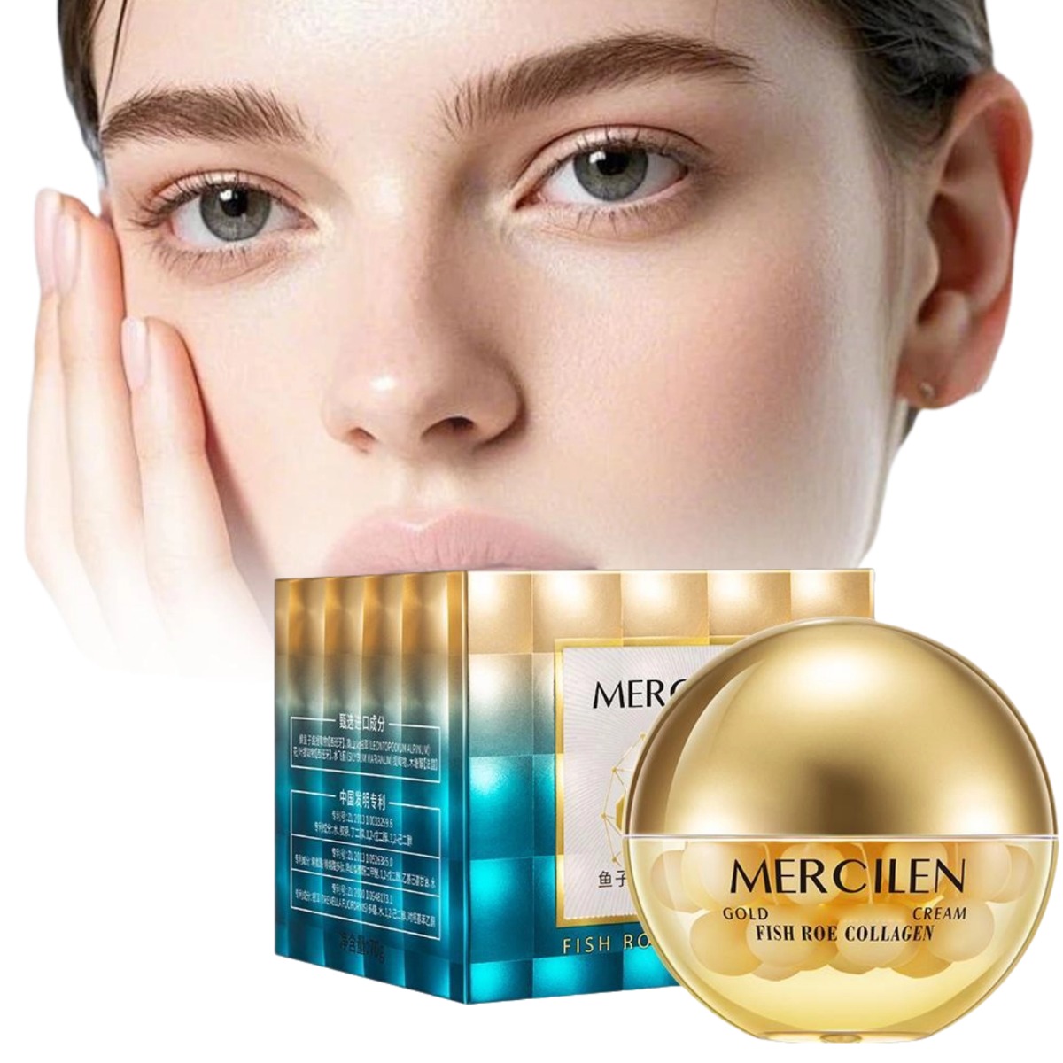 Luxury Gold Skincare - Collagen Peptide Smooth Wrinkles Lift &