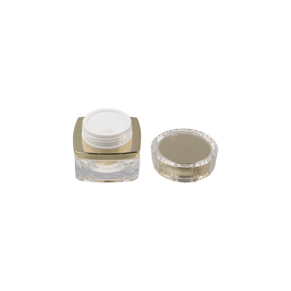 Luxury Gold Skincare - Refillable Bottles Luxury Face Cream Pots
