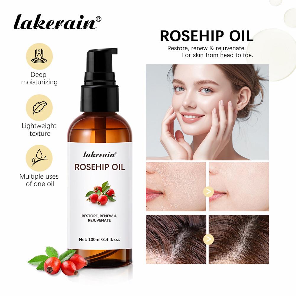 Rosehip Oil For Face & Skin Or - đánh giá và giá Cold Pressed Rose Hip