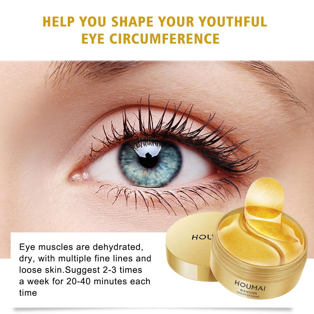 24K Gold Eye Mask 80g Hydratin - đánh giá và giá Luxury Gold Skincare