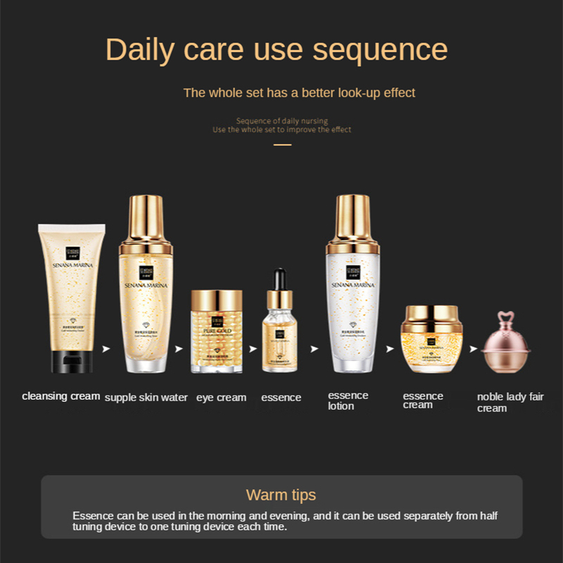 Phụ Nữ Vàng 24K Chăm Sóc Da Bộ - đánh giá và giá Luxury Skincare Toner