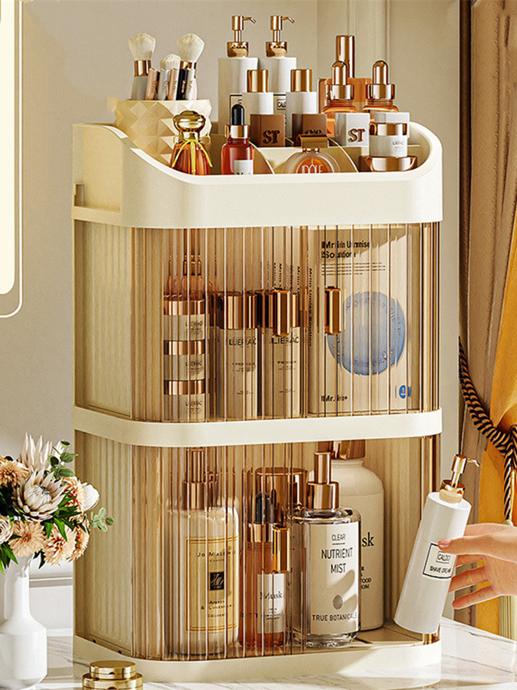 Cosmetics Storage Box Desktop  - đánh giá và giá Luxury Skincare Dupes