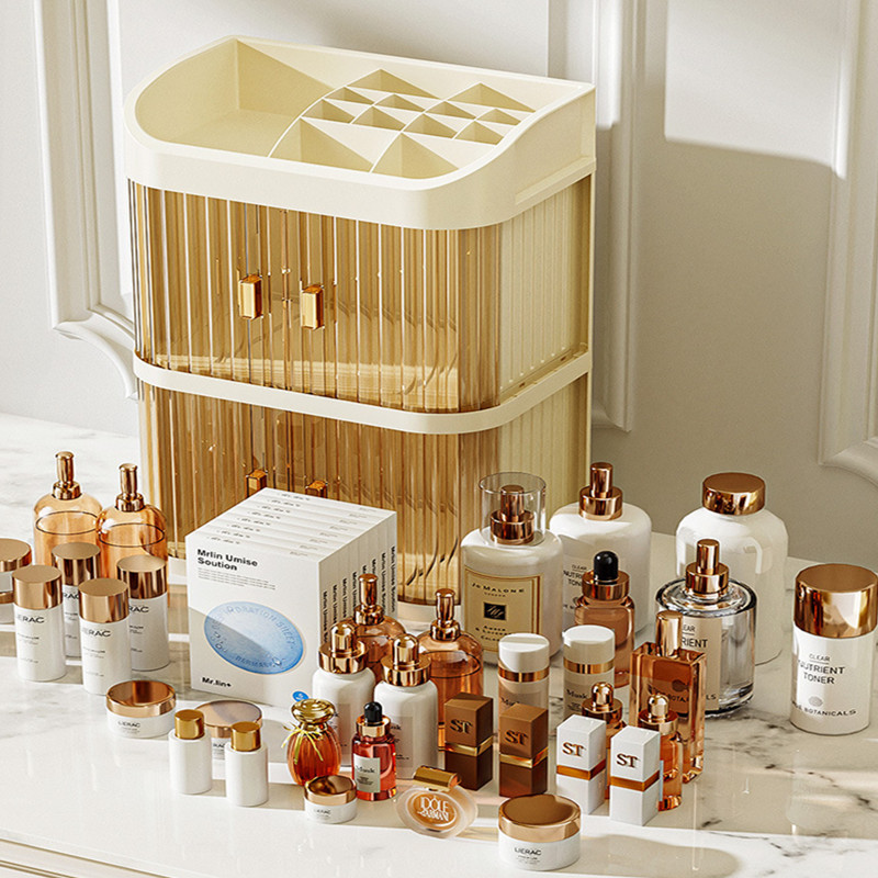 Cosmetics Storage Box Desktop  - đánh giá và giá Luxury Skincare Dupes