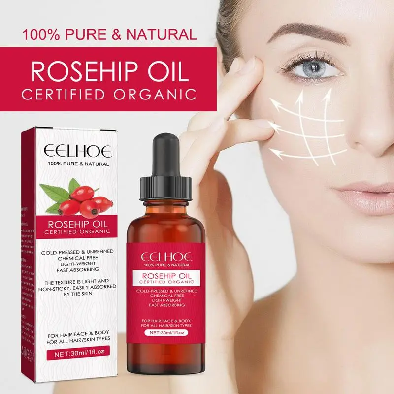 30ml Organic Rosehip Seed Oil  - đánh giá và giá Cold Pressed Rose Hip