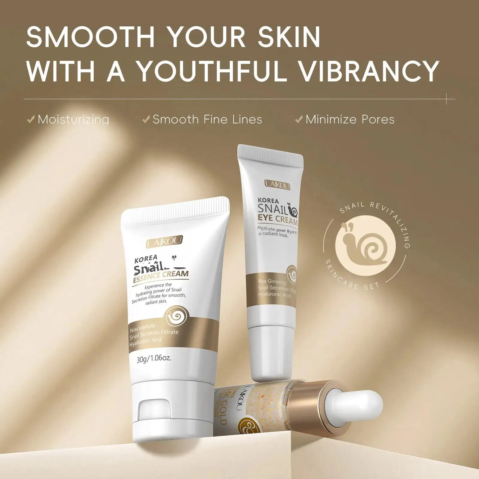 24K Gold Snail Repair Serum Ey - đánh giá và giá Luxury Gold Skincare