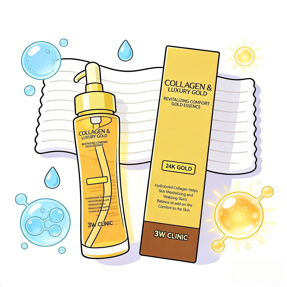 3WCLINIC Collagen & Luxury Gol - đánh giá và giá Luxury Gold Skincare